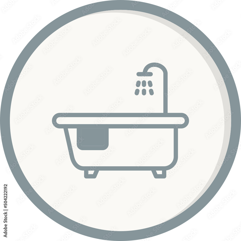 Bath Tub Icon Bath Tub Icon