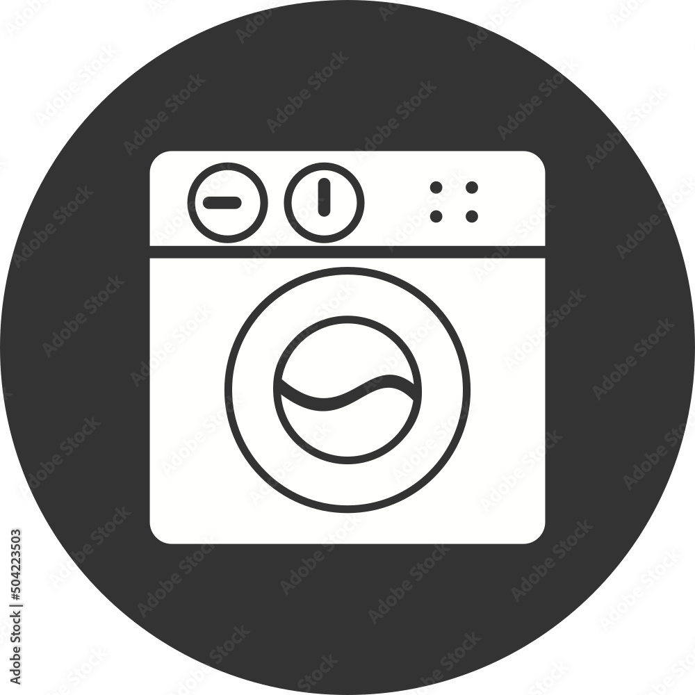 Washing Machine Icon Washing Machine Icon