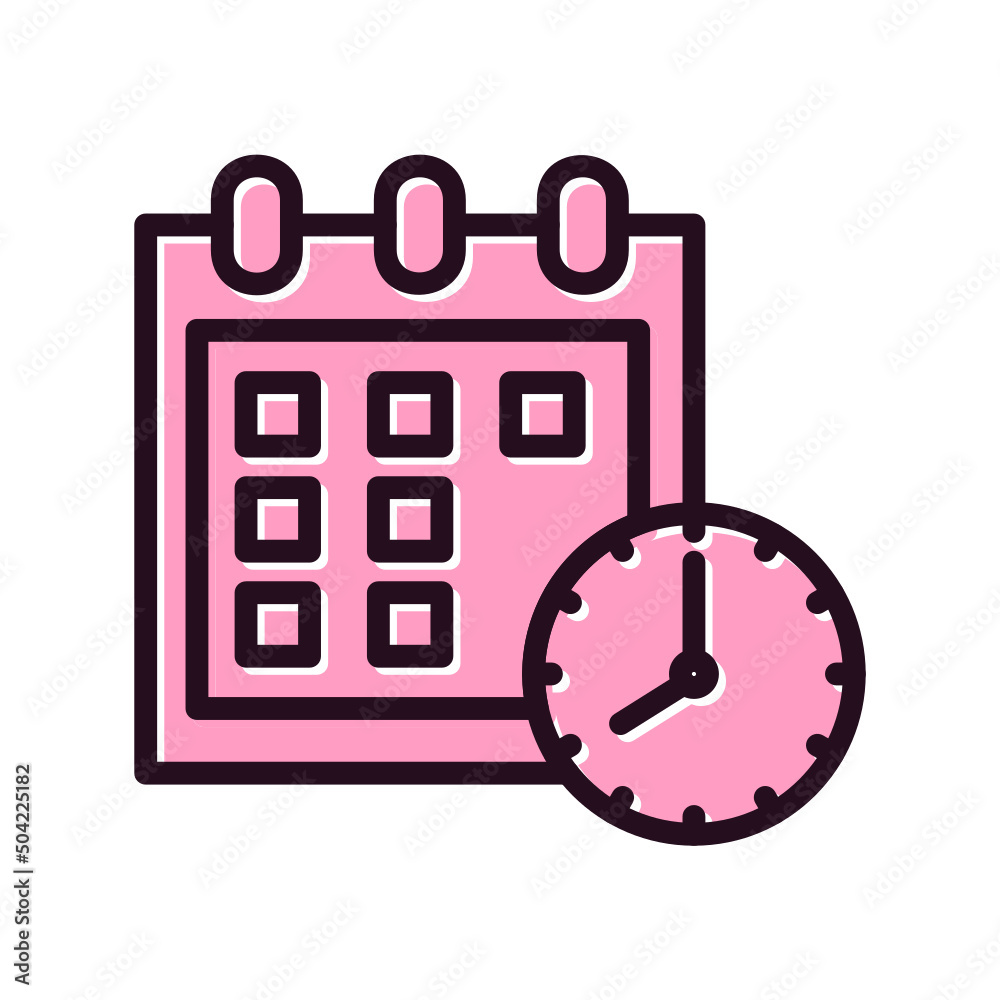 Date and Time Icon Date and Time Icon