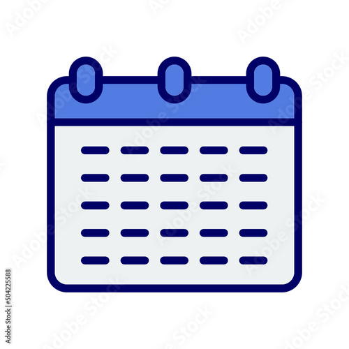 Monthly Calendar Icon