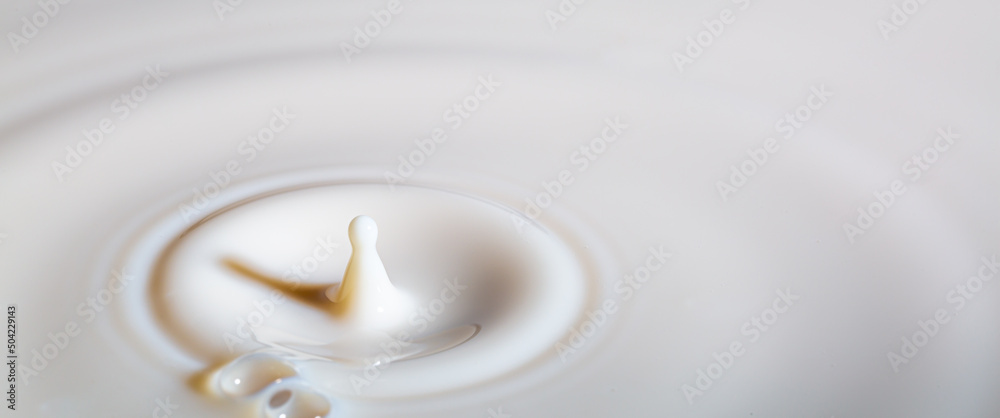 Milk drop texture,a wave after the drop of milk Milk drop texture,a wave after the drop of milk