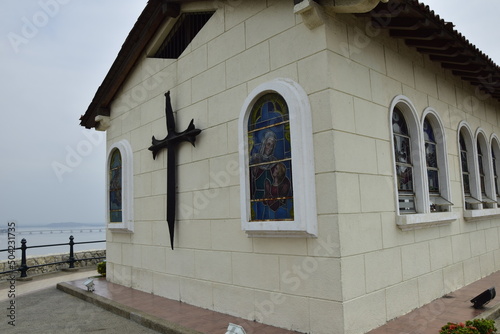 Santa Ana Church on top of Santa Ana hill - Guayaquil