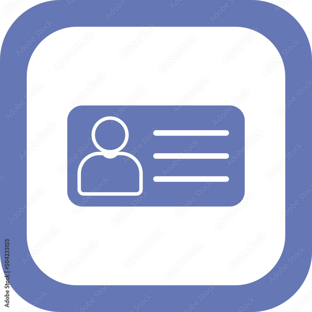 Identification Icon Identification Icon