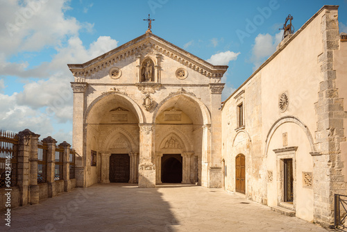 Sanctuary of San Michele Arcangelo (Saint Michael the Archangel), Monte Sant'Angelo, Foggia, Italy. UNESCO World Heritage Site. photo