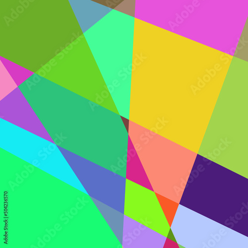 Geometric abstraction generative art background art illustration