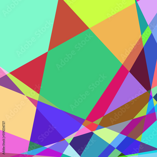Geometric abstraction generative art background art illustration