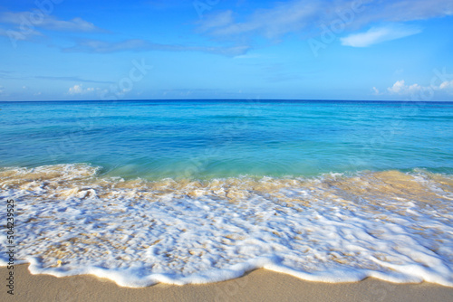 Caribbean sea and blue sky. Travel background. © Swetlana Wall
