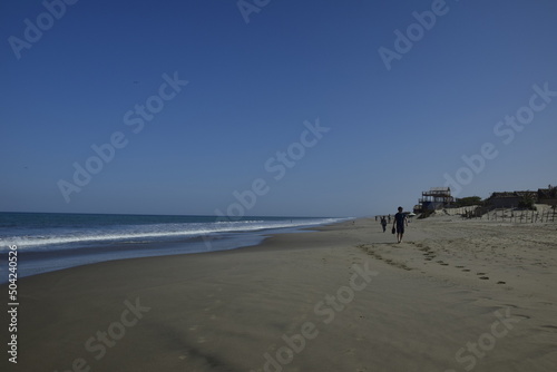 Fototapeta Naklejka Na Ścianę i Meble -  Mancora is a tourist city in the Piura region. It is known for its sandy beach Mancora. Peru