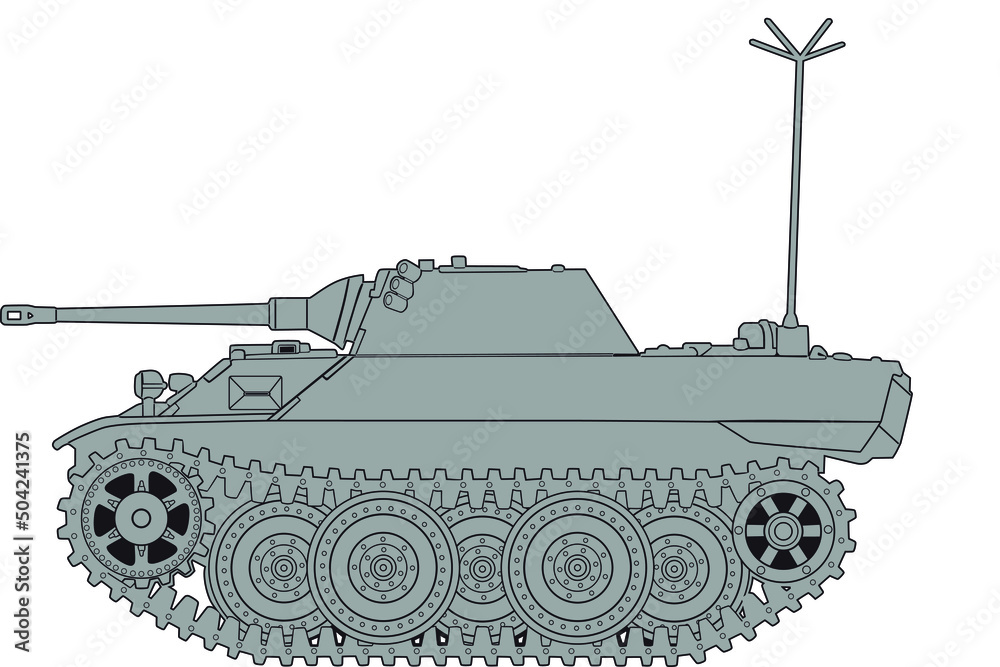 A little-known project of the light reconnaissance tank of Germany during the Second World War VK1602 Leopard. The tank existed only in the form of drawings