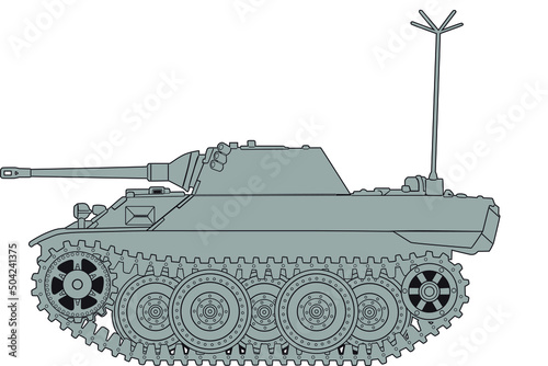 A little-known project of the light reconnaissance tank of Germany during the Second World War VK1602 Leopard. The tank existed only in the form of drawings