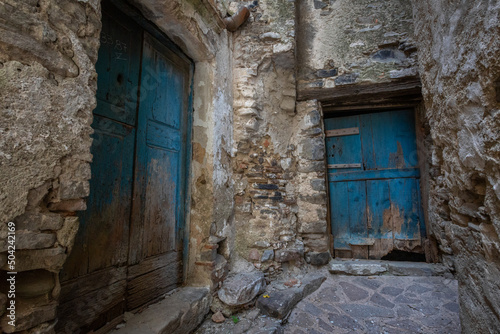 medieval doorways in Italy