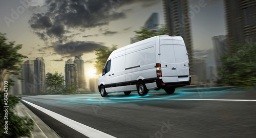 Lieferwagen GPS Fracht