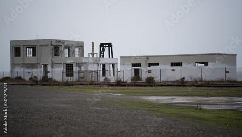 Santa Fe railroad terminus at Point Richmond