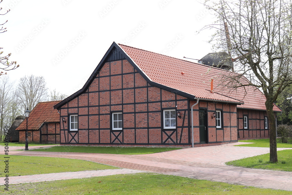 Fototapeta premium Parkanlage in Wippingen.