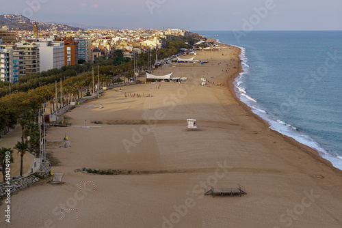 Calella beach