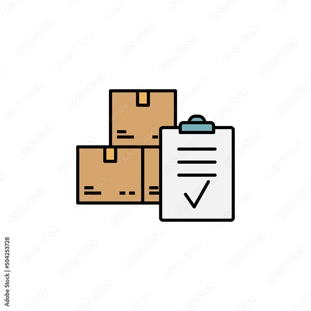 verification line illustration icon. Signs and symbols can be used for web, logo, mobile app, UI, UX verification line illustration icon. Signs and symbols can be used for web, logo, mobile app, UI, UX