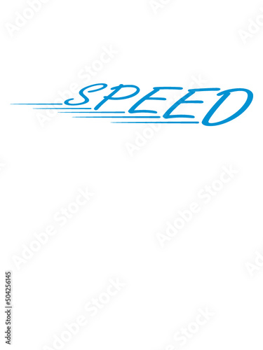 Logo Speed Schriftzug 