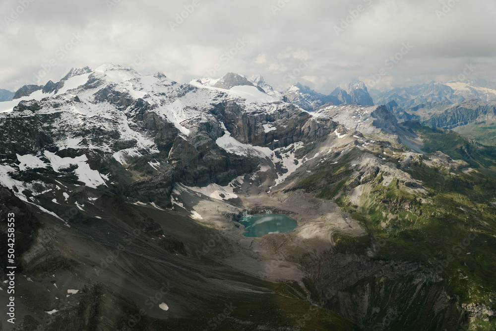 Switzerland Vals Alpen Panorama