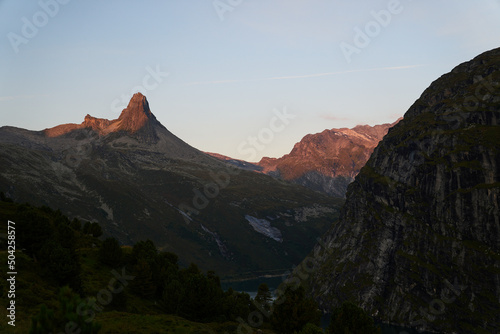 Switzerland Vals Alpen Panorama