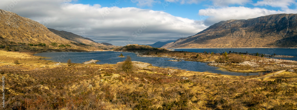 Scottish Highlands panorama