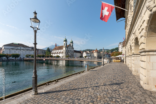 City of Lucerne in summer, Switzerland