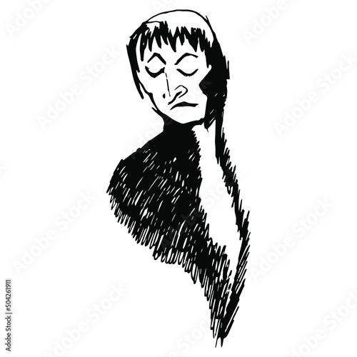 man-monk-bald-