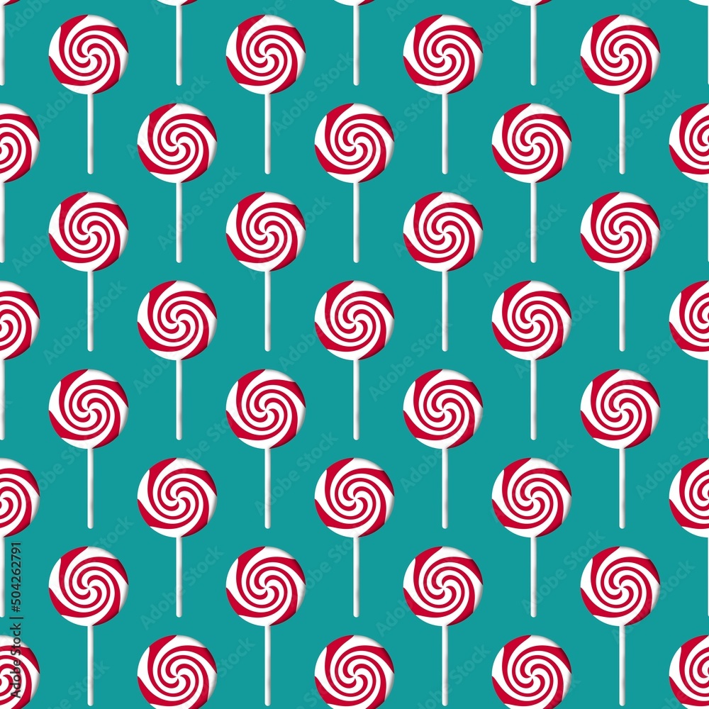 Kids cartoon seamless lollipop candy pattern for fabrics and packaging and gifts and linens and wrapping paper Kids cartoon seamless lollipop candy pattern for fabrics and packaging and gifts and linens and wrapping paper