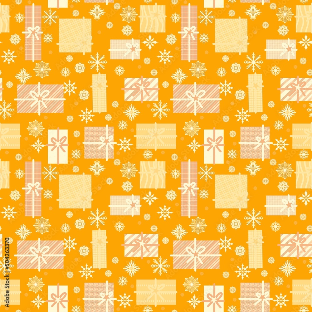 New year seamless Christmas trees and gifts pattern for fabrics and textiles and packaging and kids and wrapping paper New year seamless Christmas trees and gifts pattern for fabrics and textiles and packaging and kids and wrapping paper