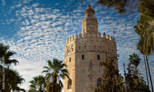 Torre del oro en Sevilla