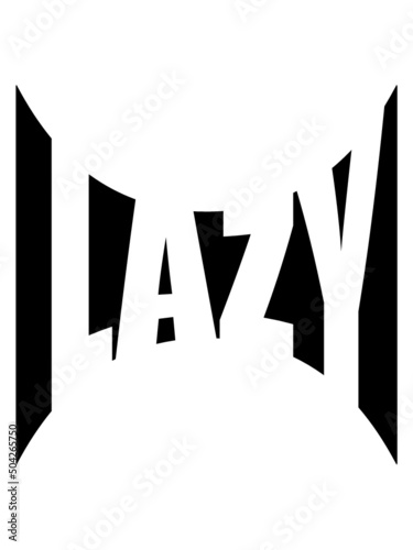 Gebogen Logo Lazy 
