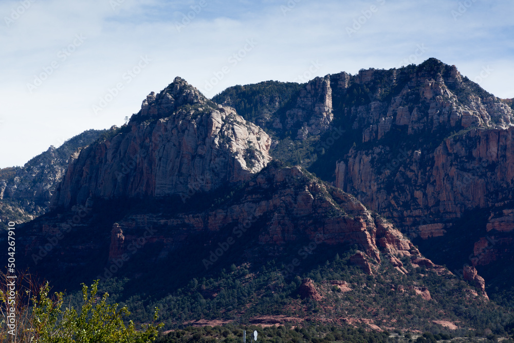 Obraz premium Mountain of rock from the Southwest USA