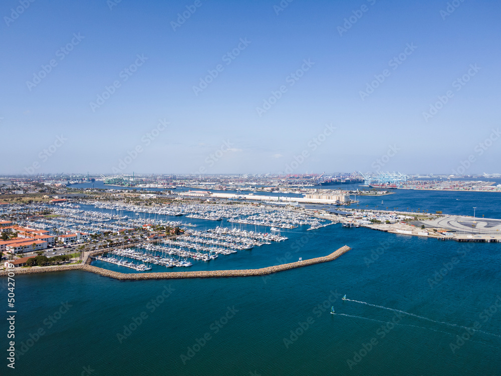 Fototapeta premium Port of Los Angeles