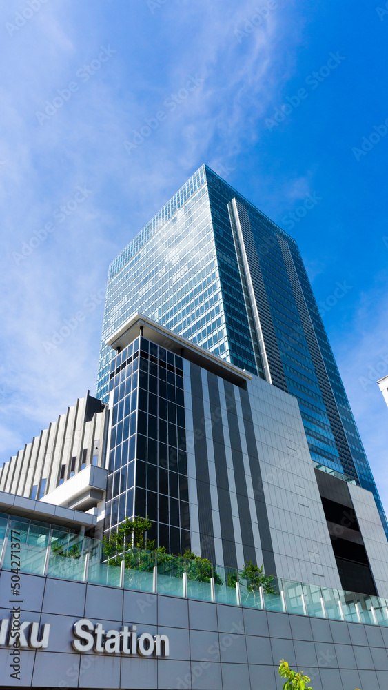 Obraz premium 新宿駅の風景