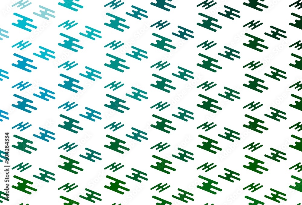 Light Blue, Green vector template with repeated sticks. Light Blue, Green vector template with repeated sticks.