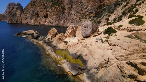 Atlantis (Sa pedrera de Cala d'Hort) in Ibiza, Spain