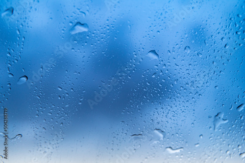 Rainy day - behind car window