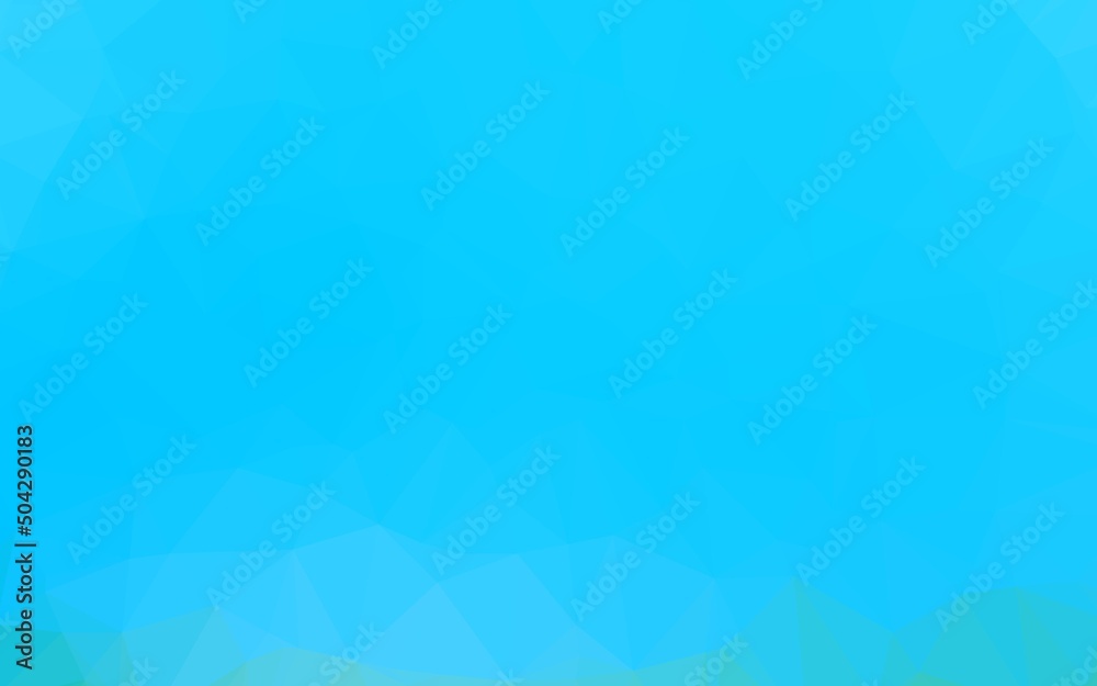 Obraz premium Light BLUE vector abstract mosaic backdrop.