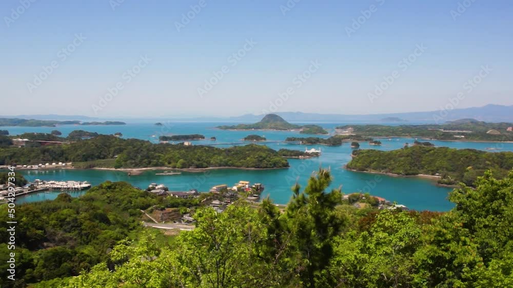 春の天草五橋 春の天草五橋
