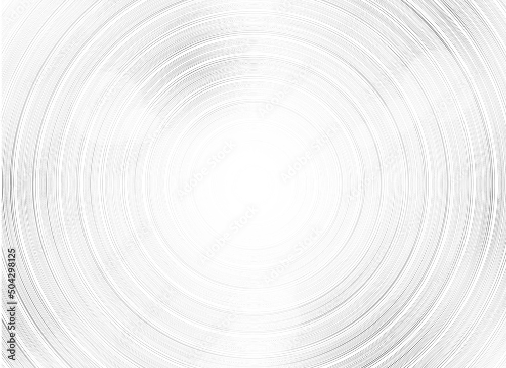 Abstract white and grey background basic circle line minimal and modern style background.