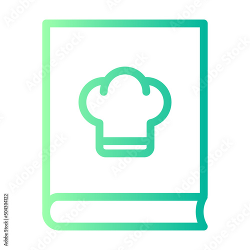 cookbook gradient icon