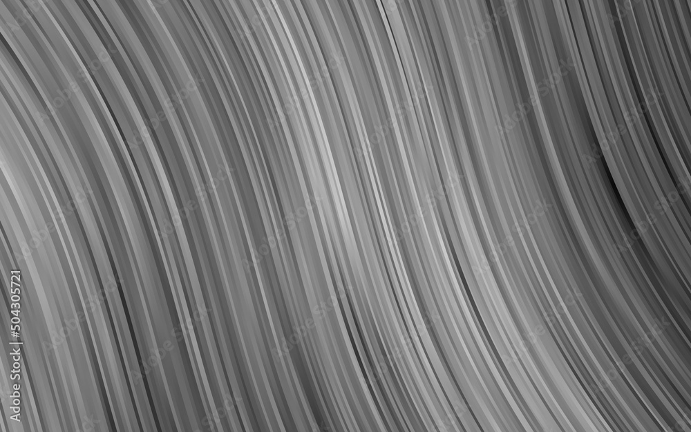 Fototapeta premium Light Silver, Gray vector background with liquid shapes.