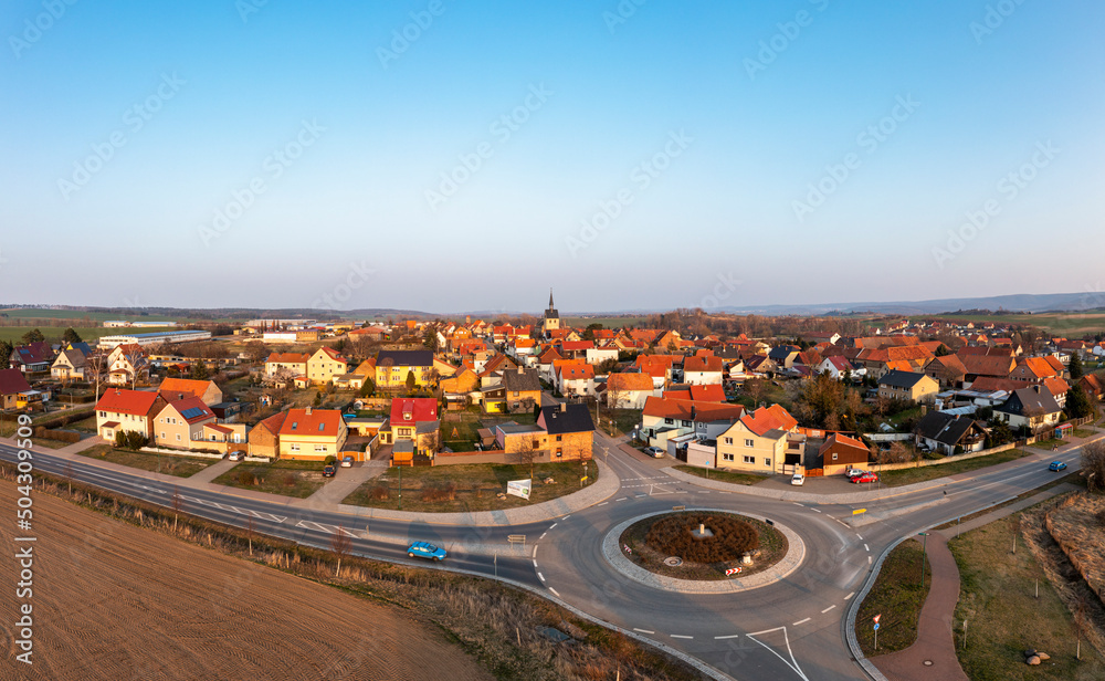 Fototapeta premium Panorama Warnstedt Harz