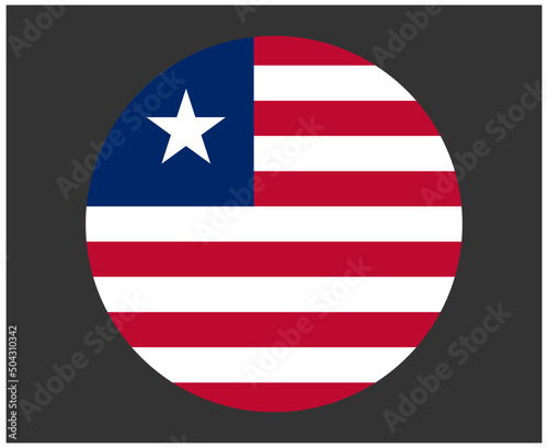 Free Download Liberia Flag National Africa Emblem Icon Vector Illustration Abstract Design Element - GFXLoad