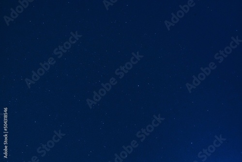 dark blue night sky cloud star