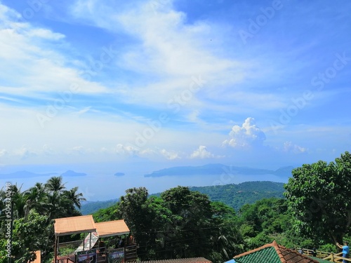 Vacation at tagaytay with overlooking sky