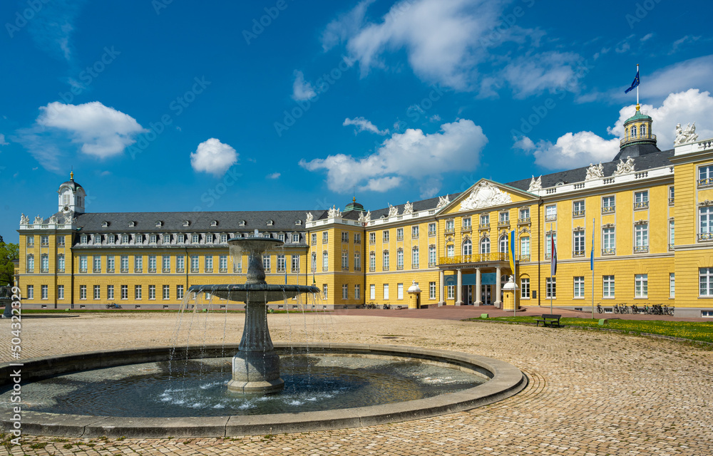 Obraz premium Karlsruhe, Baden-Wuerttemberg, Germany, Europe