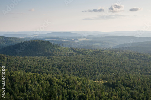 Southern Urals, Ural Mountains in summer.