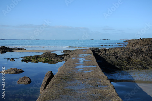 Foto Saint-Malo - Ponton en béton
