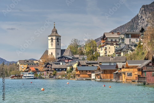 St Wolfgang, Austria, HDR Image