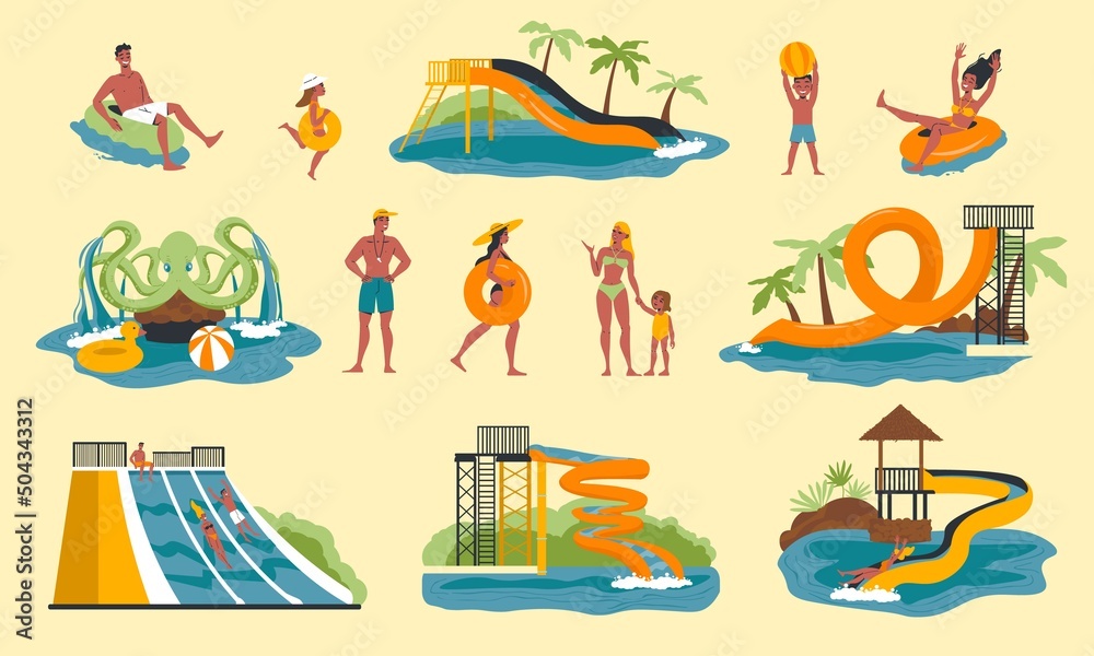 Aquapark Flat Set Aquapark Flat Set